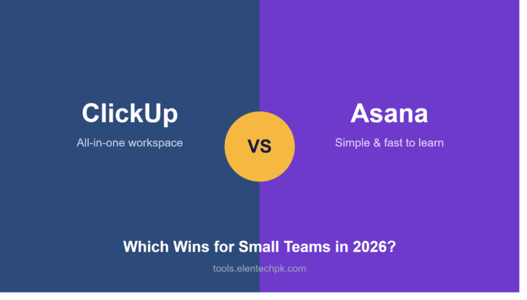 ClickUp vs Asana: Which Wins for Small Teams in 2026?